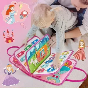 Montessori Felt Interactive Sensory Educational Learning Book