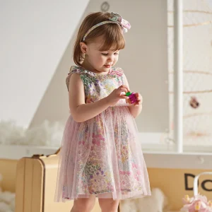 Summer Dress for Girls Sleeveless Princess Dress
