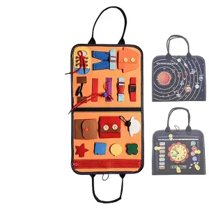 Preschool Educational Sensory Life Skills Board