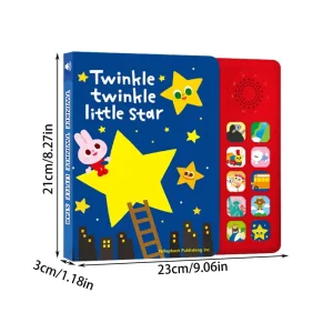 Nursery Rhyme Musical Learning Book for Boys and Girls