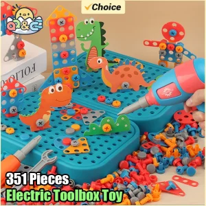 Children's Nut/Screw Assembly Carpenter Tool Kit