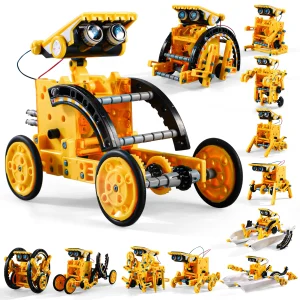 12-In-1 Solar Robot Kit  For Kids 3-8 Years Old